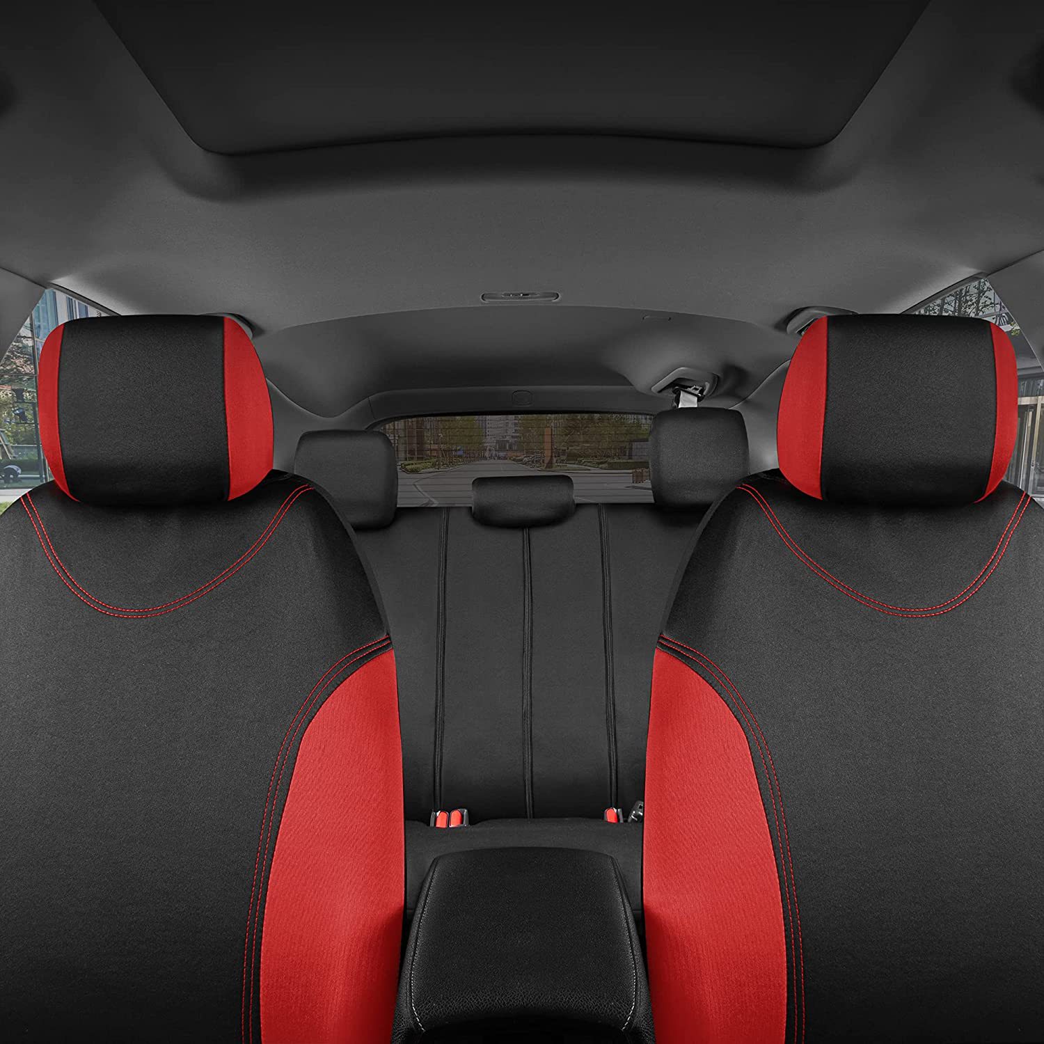 5-Seat Car Seat Cover, Classic And Timeless Design, Thin 2mm Thickness, Suitable For All Seasons 5