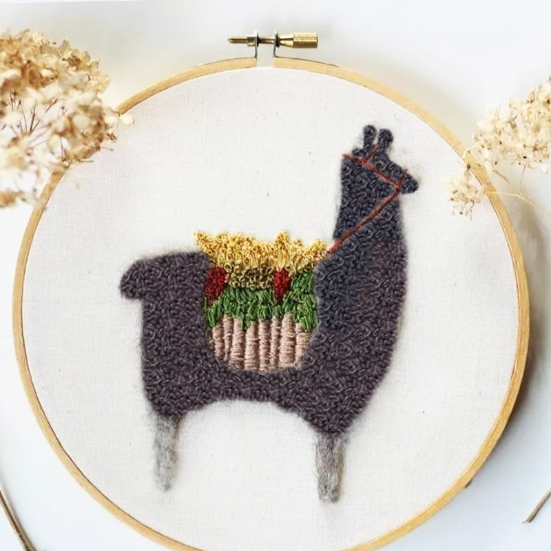 Original New Embroidery Diy Handcrafted Material Package For Beginners 6