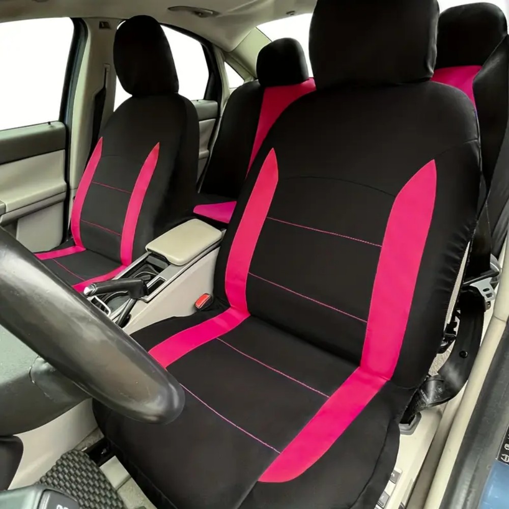 5-Seat Car Seat Cover, Classic And Timeless Design, Thin 2mm Thickness, Suitable For All Seasons 8