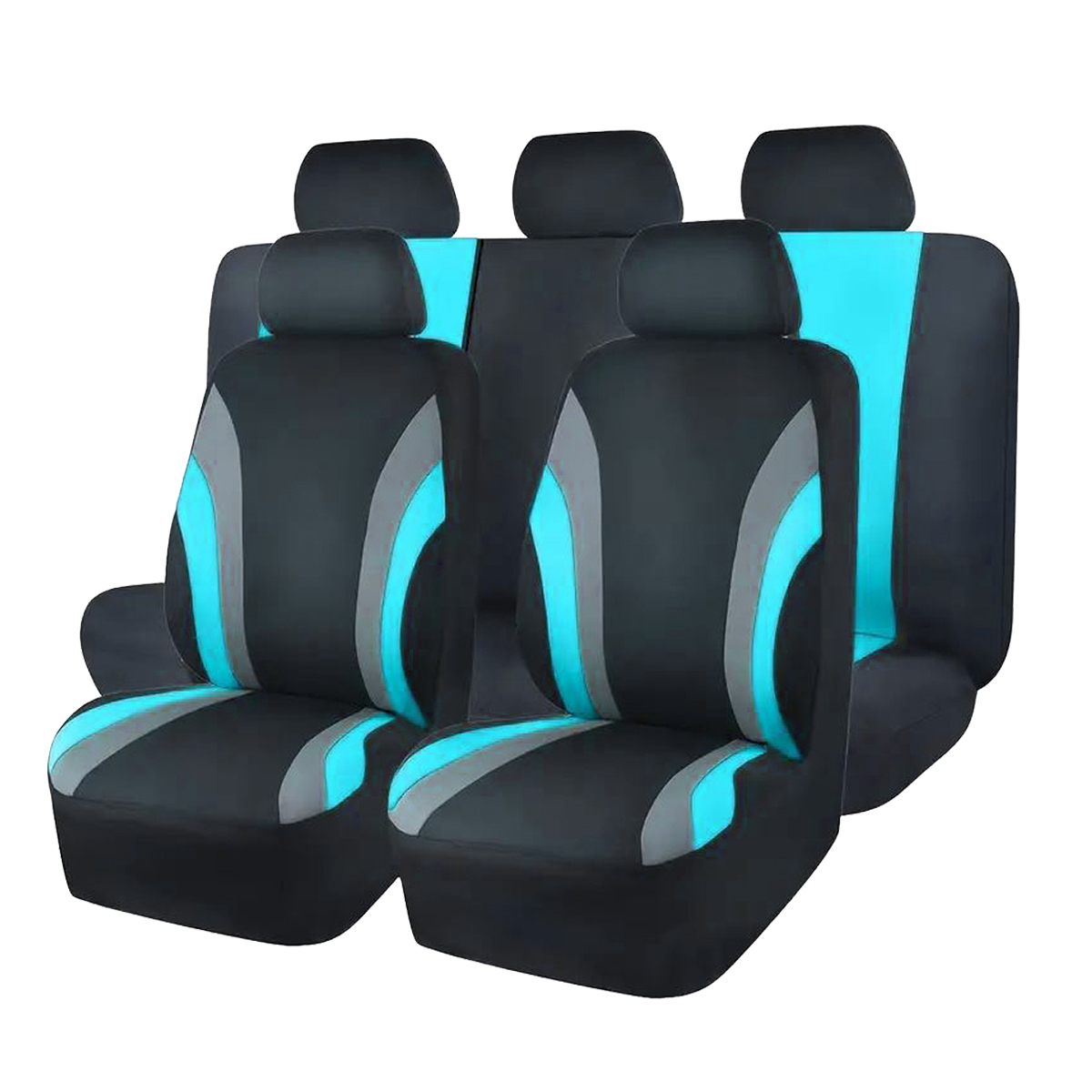 5-Seat Car Seat Cover, Classic And Timeless Design, Thin 2mm Thickness, Suitable For All Seasons 3