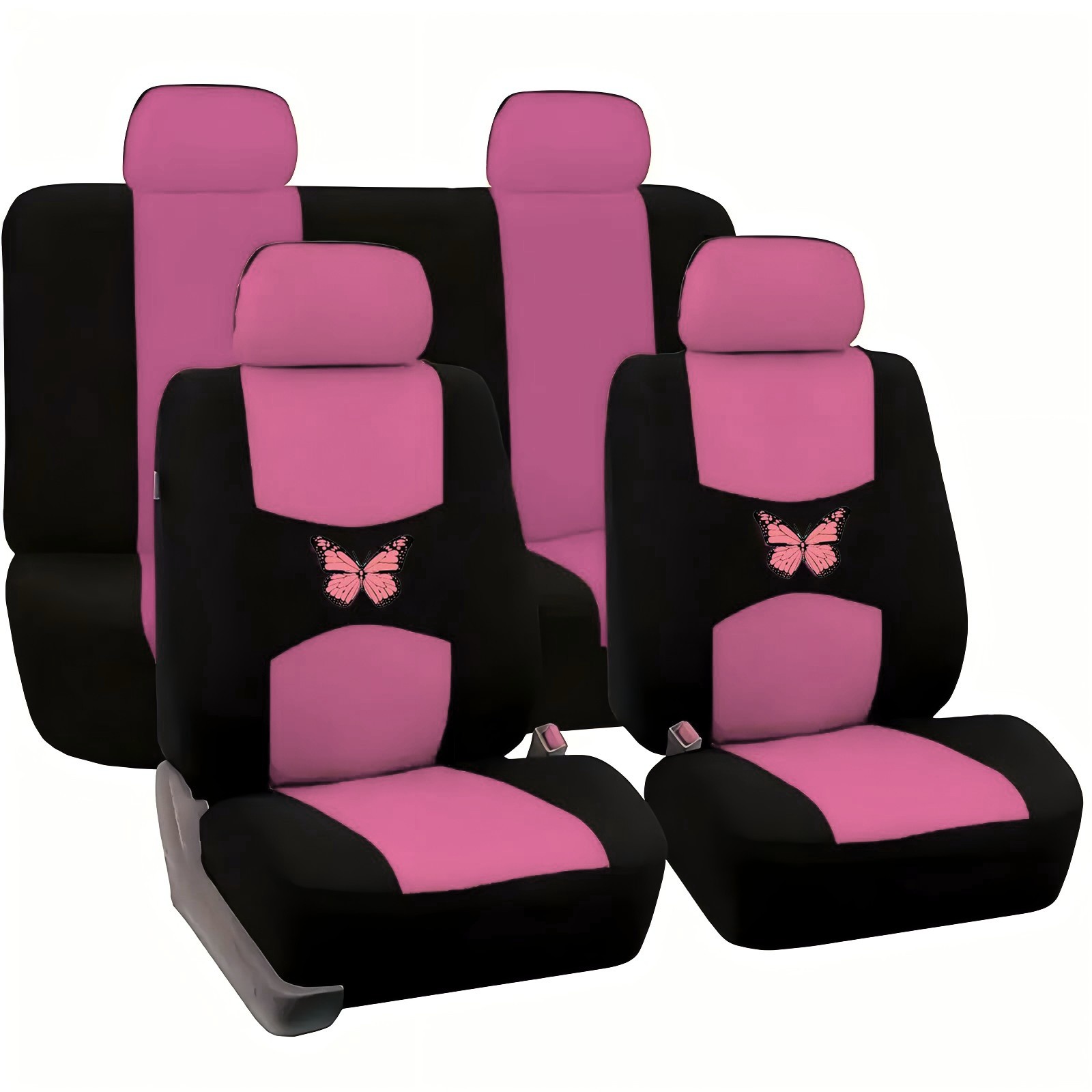 5-Seat Car Seat Cover, Classic And Timeless Design, Thin 2mm Thickness, Suitable For All Seasons 6
