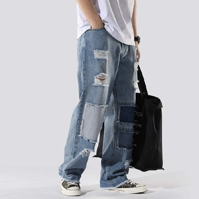 Men's Baggy French Overalls 5