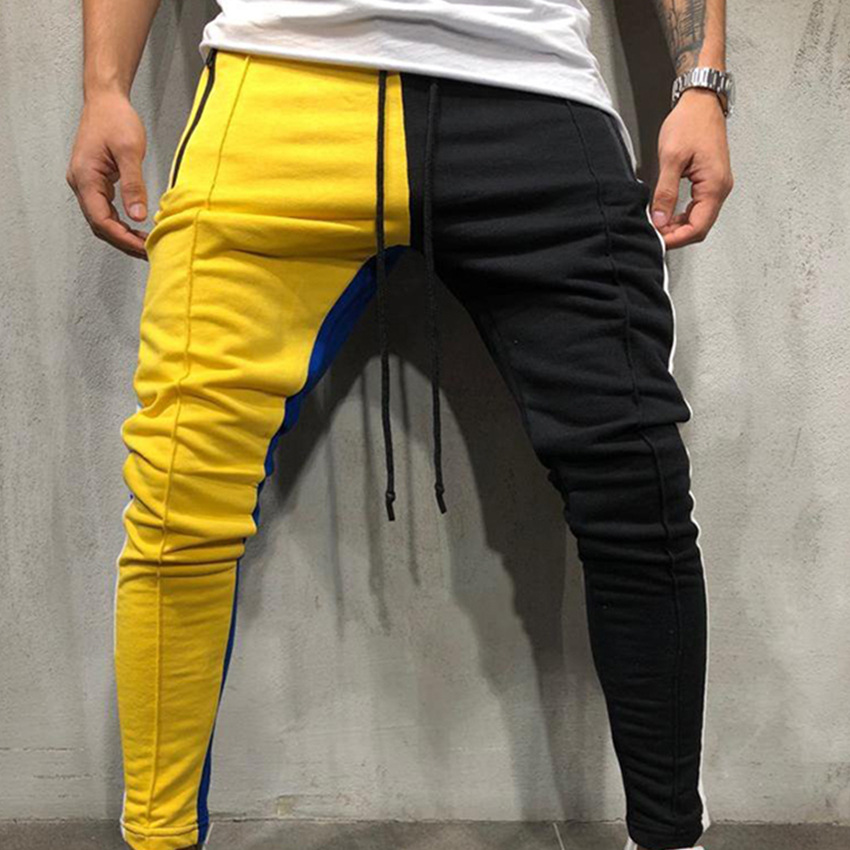 Men's Color Mix Jogger Sweatpants 8
