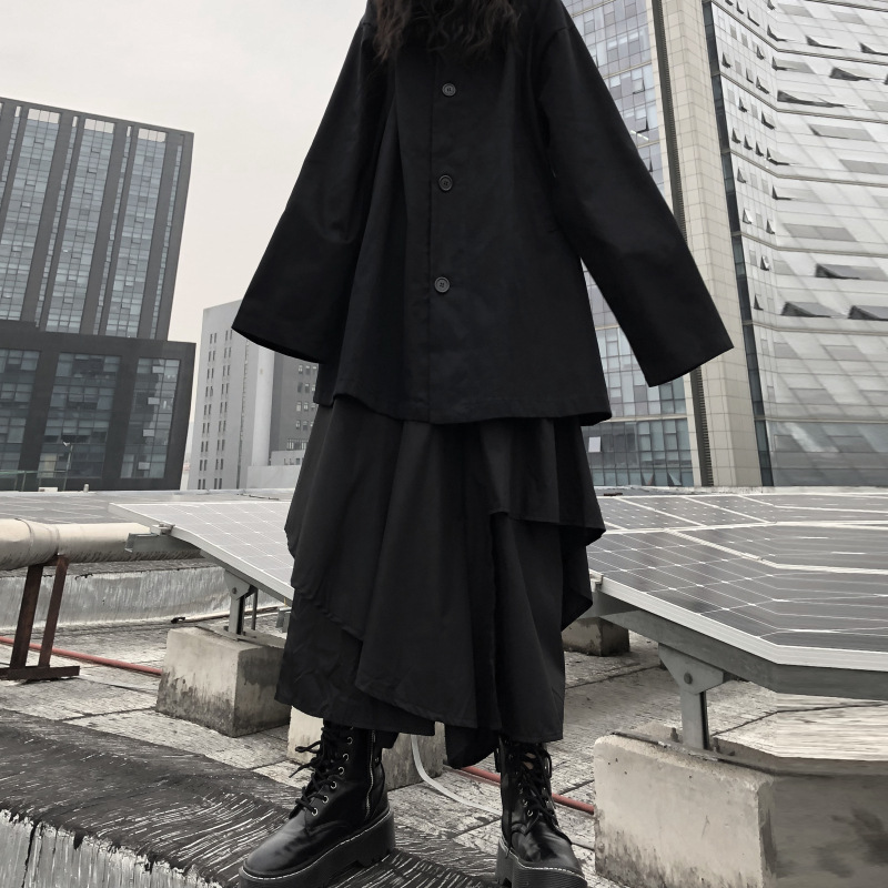 Wide-Leg Hakama Skirt for Women 2
