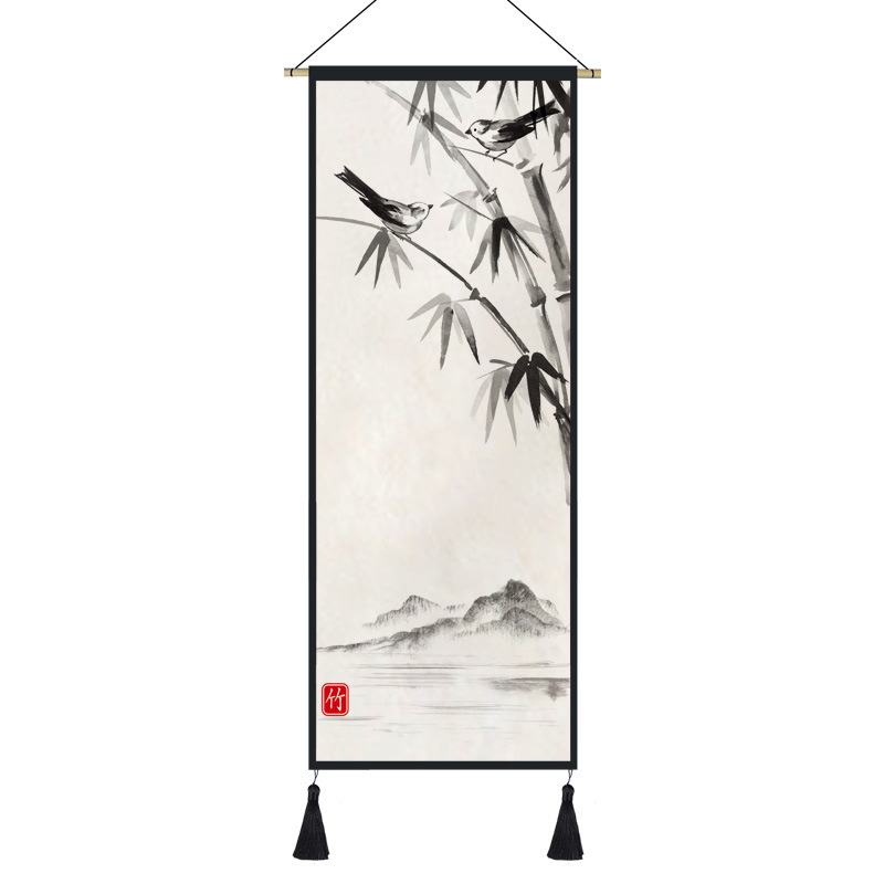 Cloth Painting Living Room Wall Decoration Painting Porch Tapestry Homestay Hanging Cloth 10