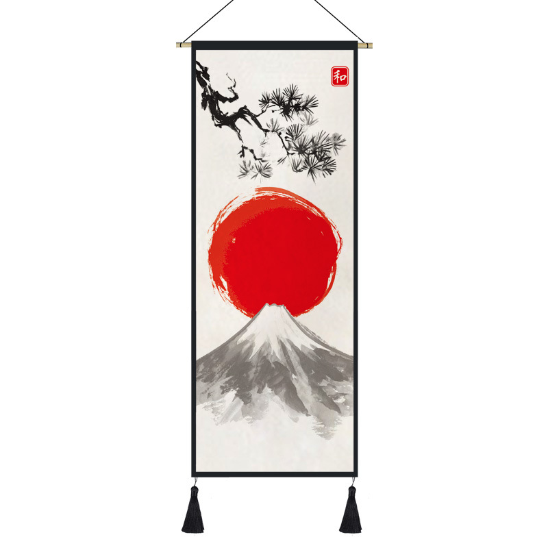 Cloth Painting Living Room Wall Decoration Painting Porch Tapestry Homestay Hanging Cloth 9