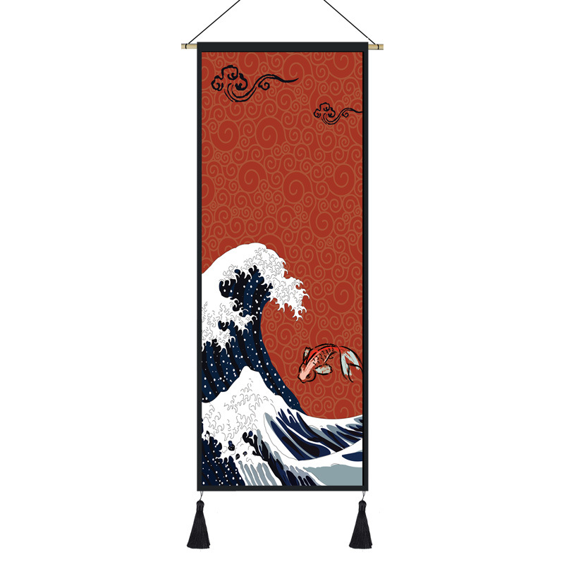 Cloth Painting Living Room Wall Decoration Painting Porch Tapestry Homestay Hanging Cloth 4