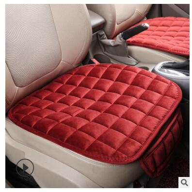 Car Seat Cover Winter Warm Seat Cushion Non-slip Universal Front Seat Breathable Cushion 4