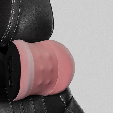 Car Electric Headrest Car Seat Electric Lumbar Cushion Memory Foam Lumbar Support Massage Headrest Lumbar Cushion Set 7