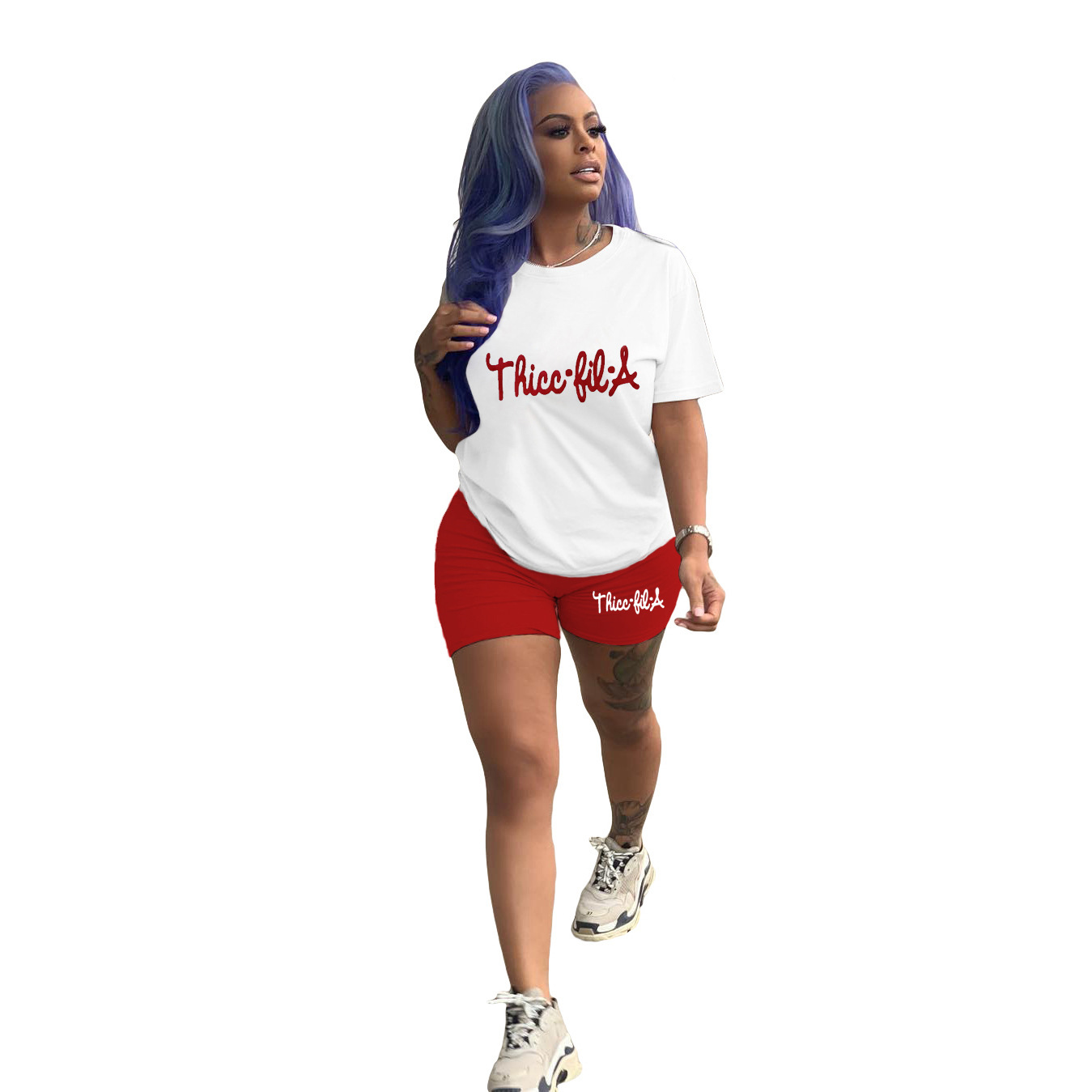 Women's Casual Solid Color Two-Piece Set 5