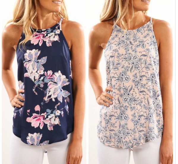 Floral Print Sleeveless Camisole 3
