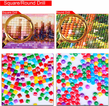 Home Decoration DIY 5D Diamond Embroidery Cross Stitch Kit Animal Resin Hobby Craft KBL 3