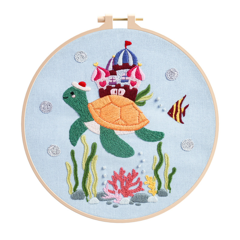 Diy Material Package Original Infauna Series Beginner Entry Manual Embroidery Kit 7