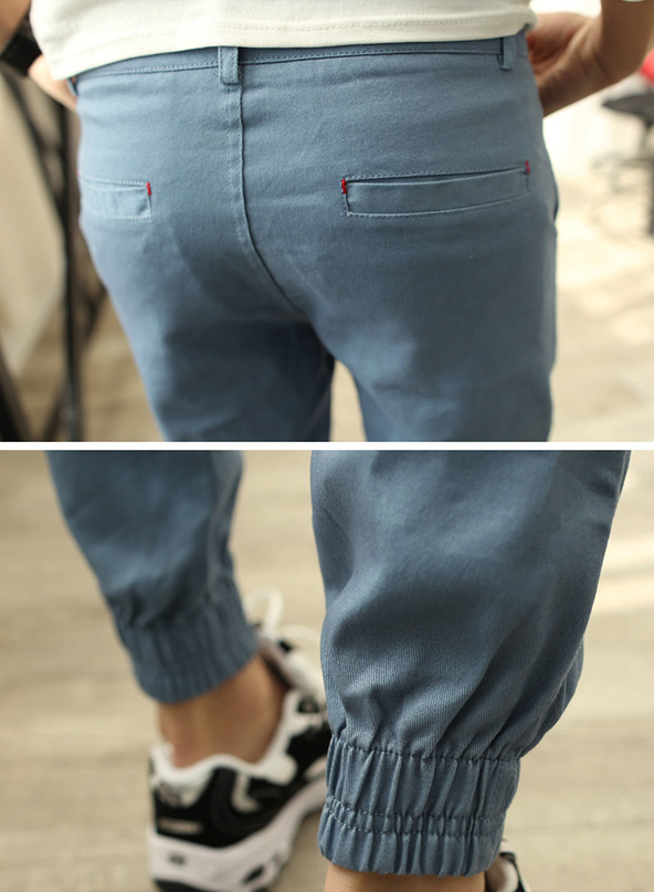 Men's Korean Slim Fit Casual Pants 8