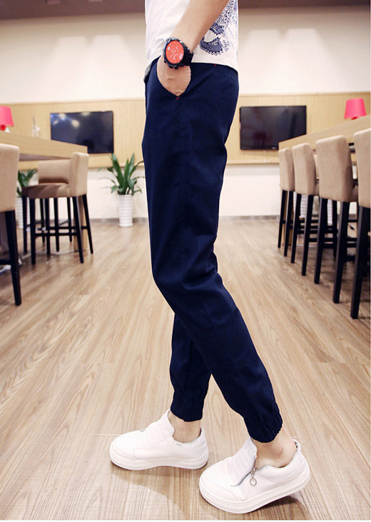 Men's Korean Slim Fit Casual Pants 6