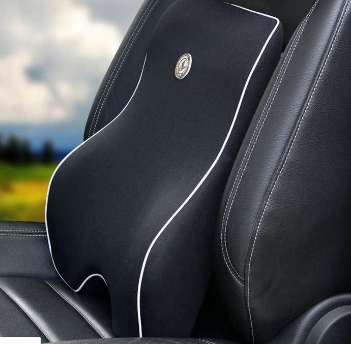 Car Memory Cotton Lumbar Suit Pillow Back Pad Waist Car Interior Seat Four Seasons Universal New Slow Rebound 7
