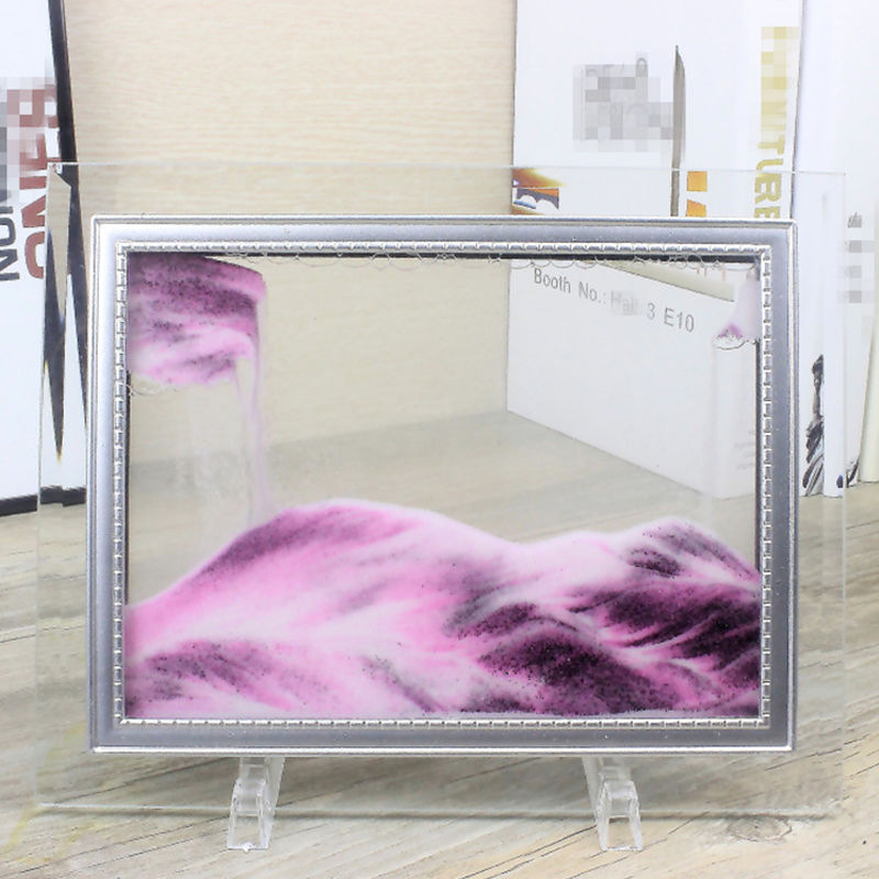 Landscape Painting Glass Quicksand Painting 3