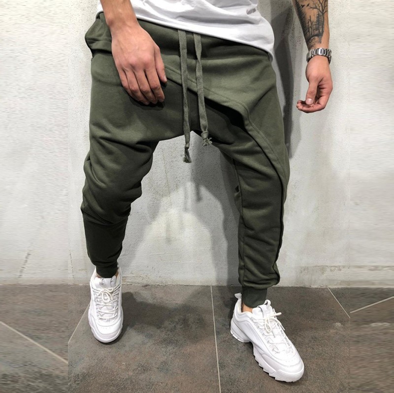 Men's Hip-Hop Layered Jogging Pants 5