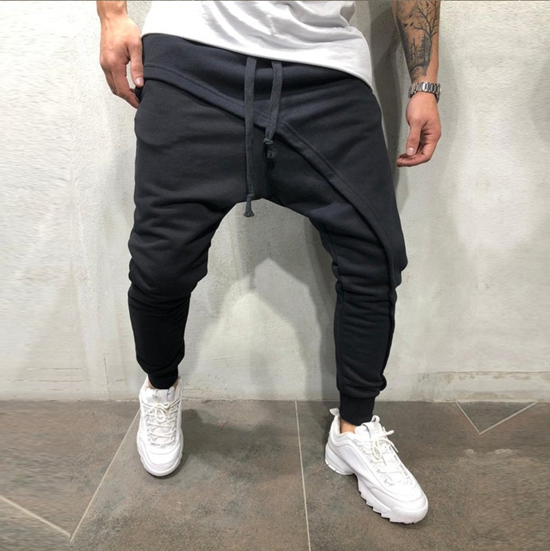 Men's Hip-Hop Layered Jogging Pants 6