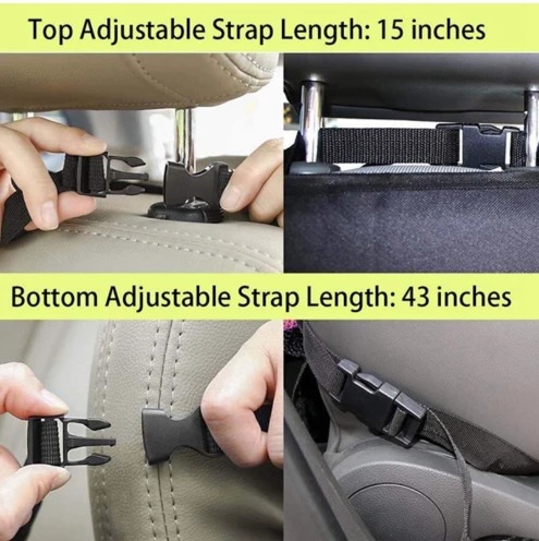 Compatible with Apple, Car storage bag car seat back pocket bag car with IPAD bag 600D Oxford cloth 5