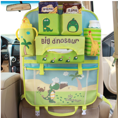 Cartoon car storage bag seat hanging bag 11
