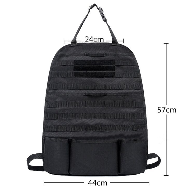 Multi-function Tactical Universal Car Back Seat Organizer Cover Bag 5