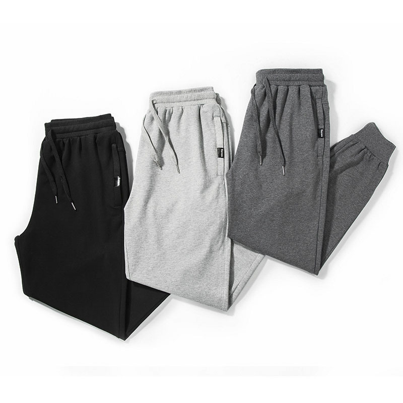 Cotton Sweatpants with Loose Cuffs 3