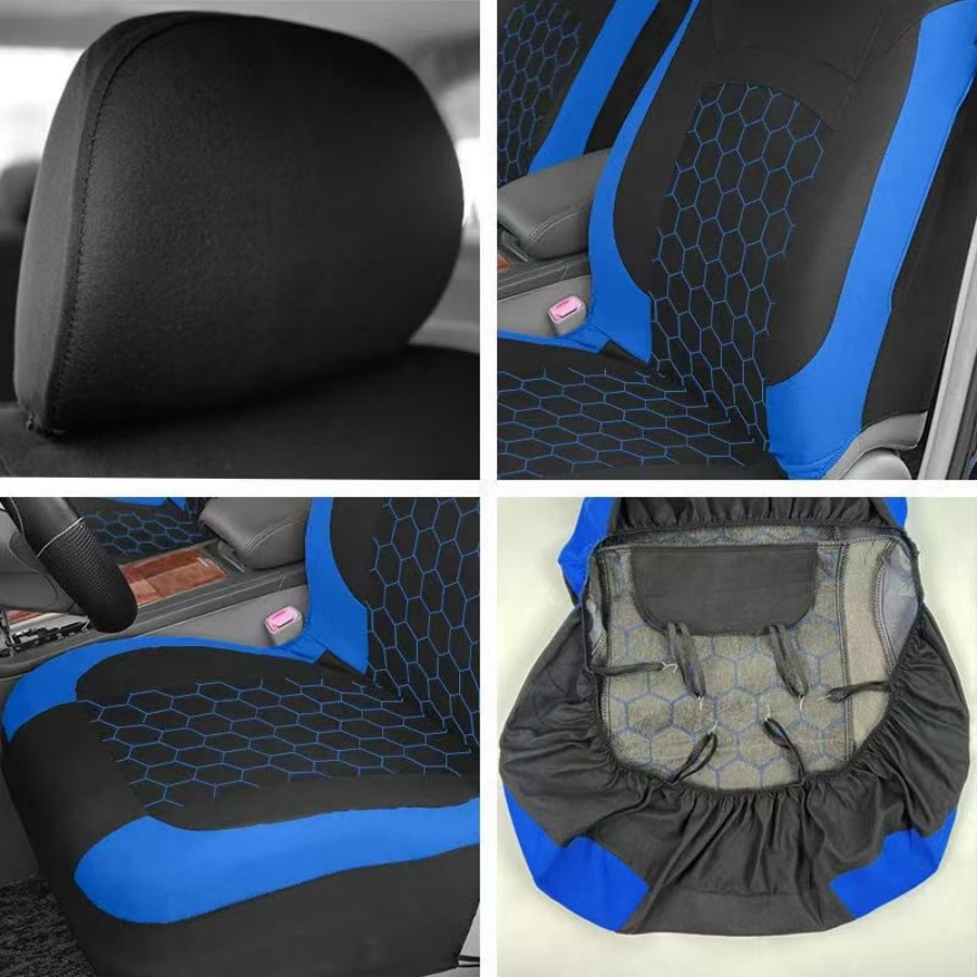 5-Seat Car Seat Cover, Classic And Timeless Design, Thin 2mm Thickness, Suitable For All Seasons 3