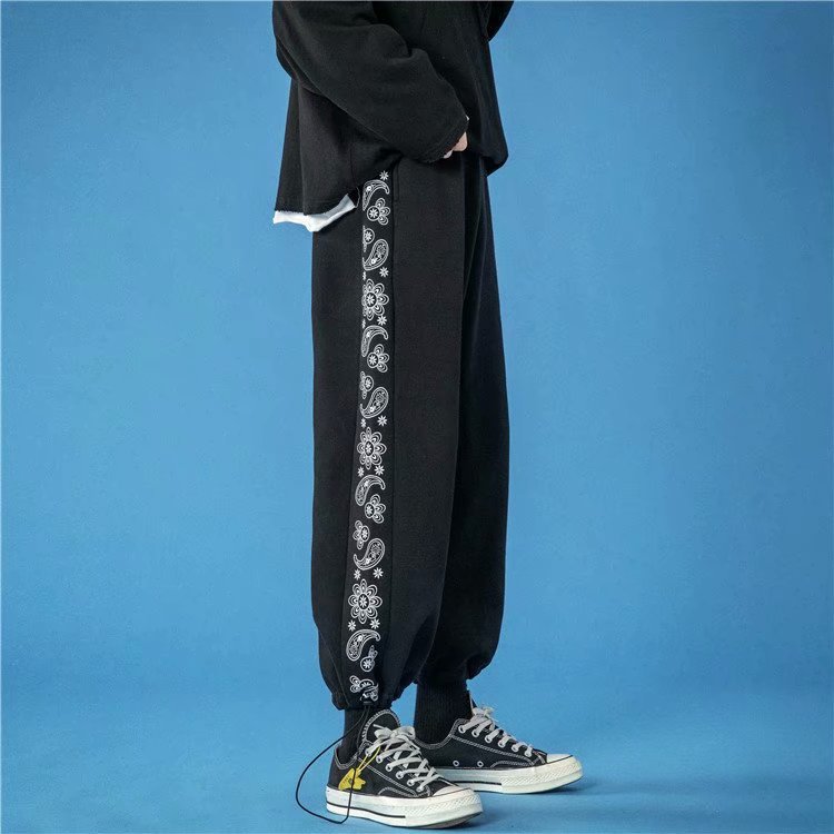 Men's Casual Loose Fit Trousers 9
