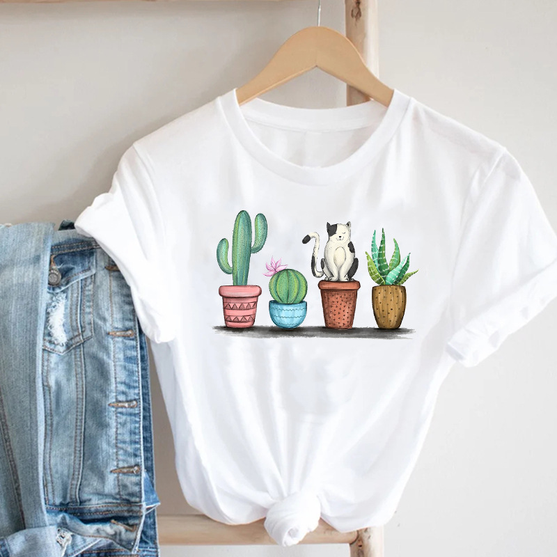 Harajuku Men's Cartoon Casual T-Shirt 3