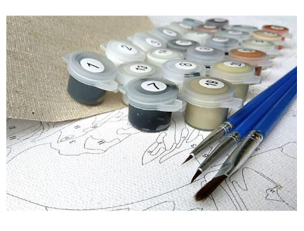 Digital Frame Oil Painting Coloring Painting 2