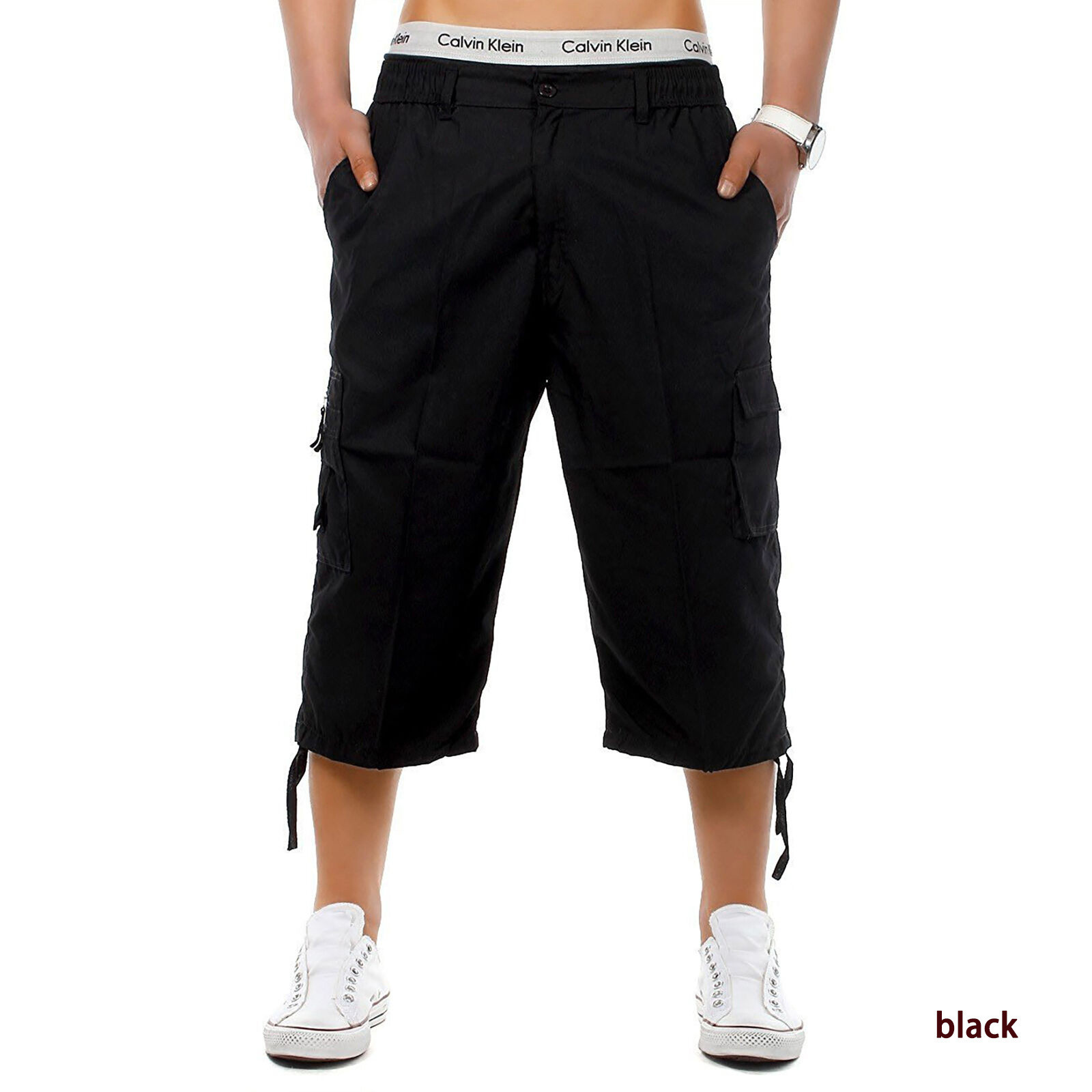 Men's Summer 7-Pocket Military Pants 4