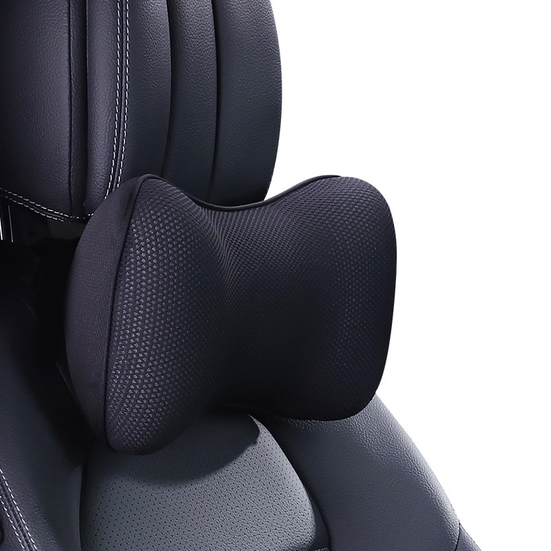 Ergonomic Design Car Headrest Lumbar Space Memory Foam Neck Protector 4