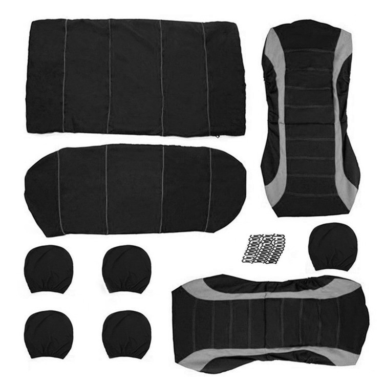 5-Seat Car Seat Cover, Classic And Timeless Design, Thin 2mm Thickness, Suitable For All Seasons 8