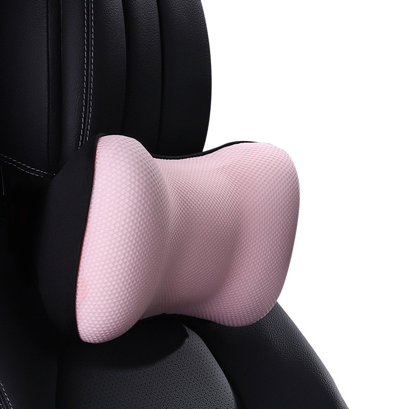 Ergonomic Design Car Headrest Lumbar Space Memory Foam Neck Protector 8