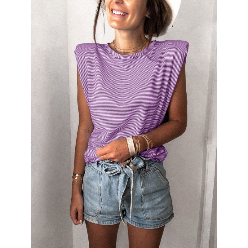 Mercerized Cotton Women's Pullover T-shirt 3