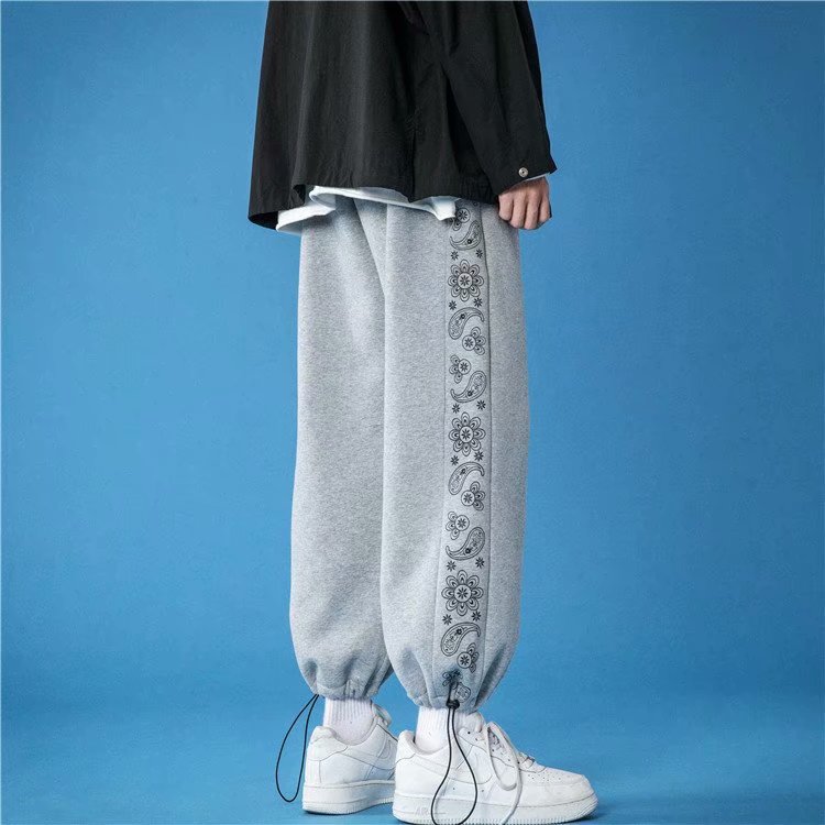 Men's Casual Loose Fit Trousers 7