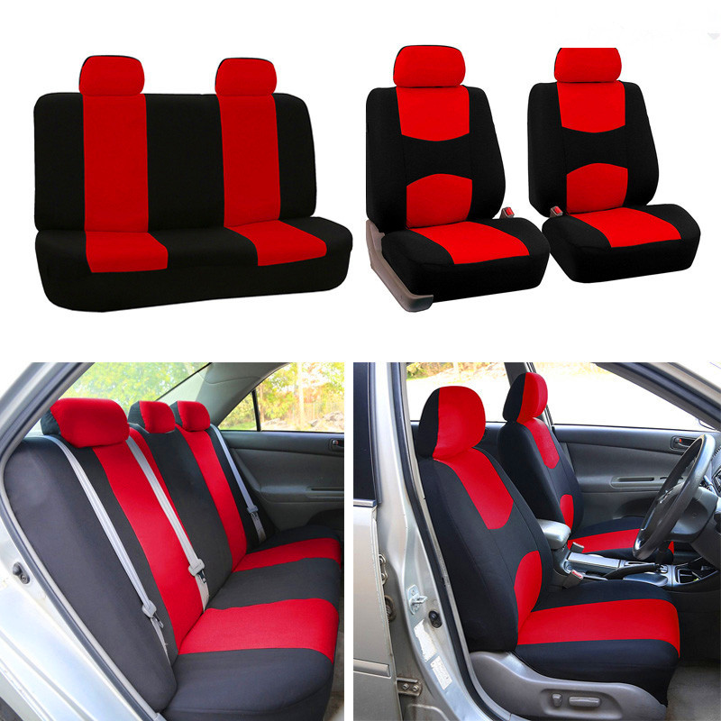 5-Seat Car Seat Cover, Classic And Timeless Design, Thin 2mm Thickness, Suitable For All Seasons 5