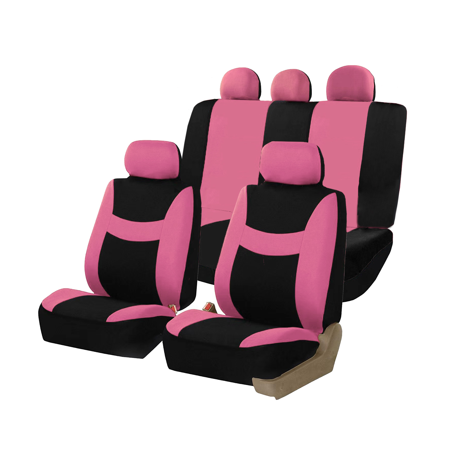 5-Seat Car Seat Cover, Classic And Timeless Design, Thin 2mm Thickness, Suitable For All Seasons 3
