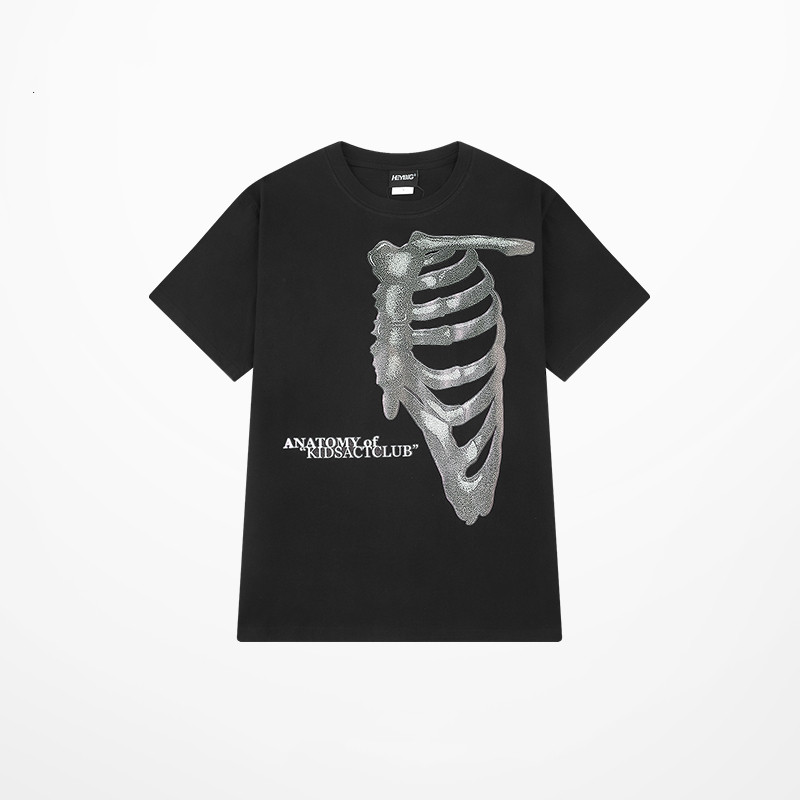 Skull High Street Style Short-Sleeved T-Shirt 2