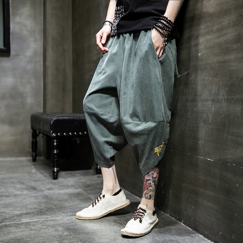 Ice Silk Harem Pants 2