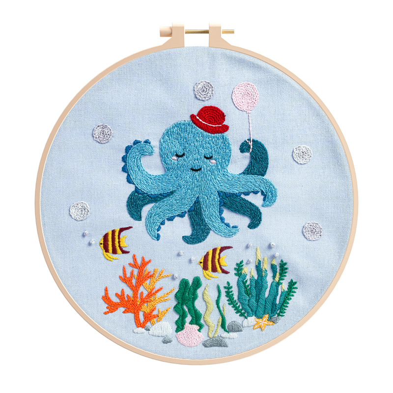 Diy Material Package Original Infauna Series Beginner Entry Manual Embroidery Kit 5