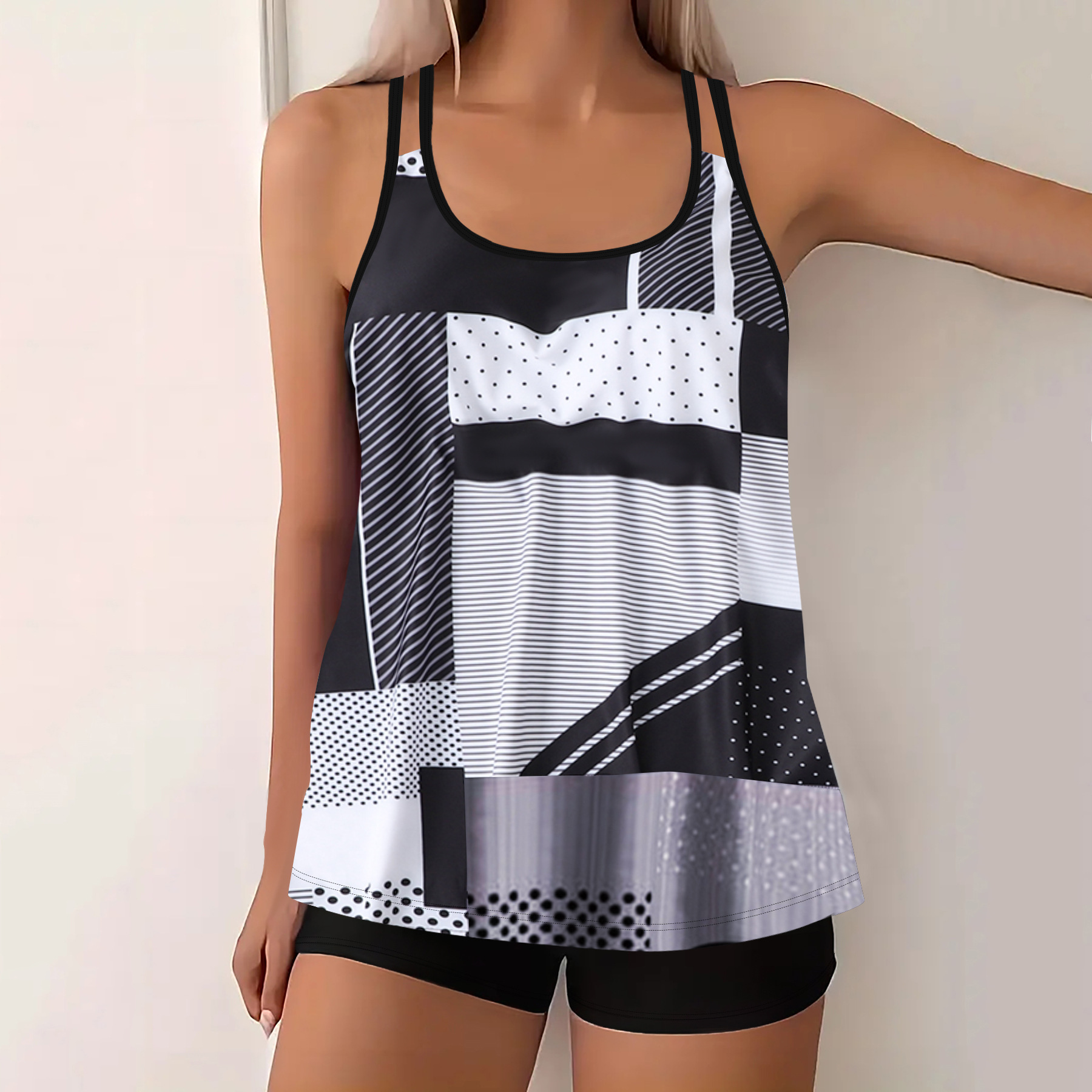 High-Waisted Printed Bikini Set 7