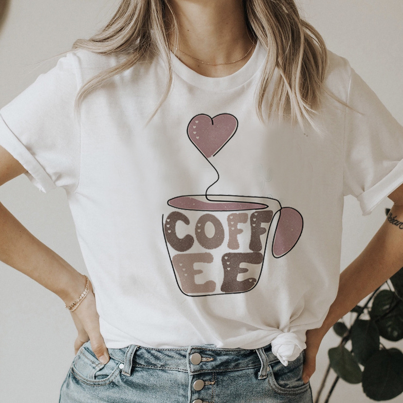 Sweet Cute Letters T-Shirt 8
