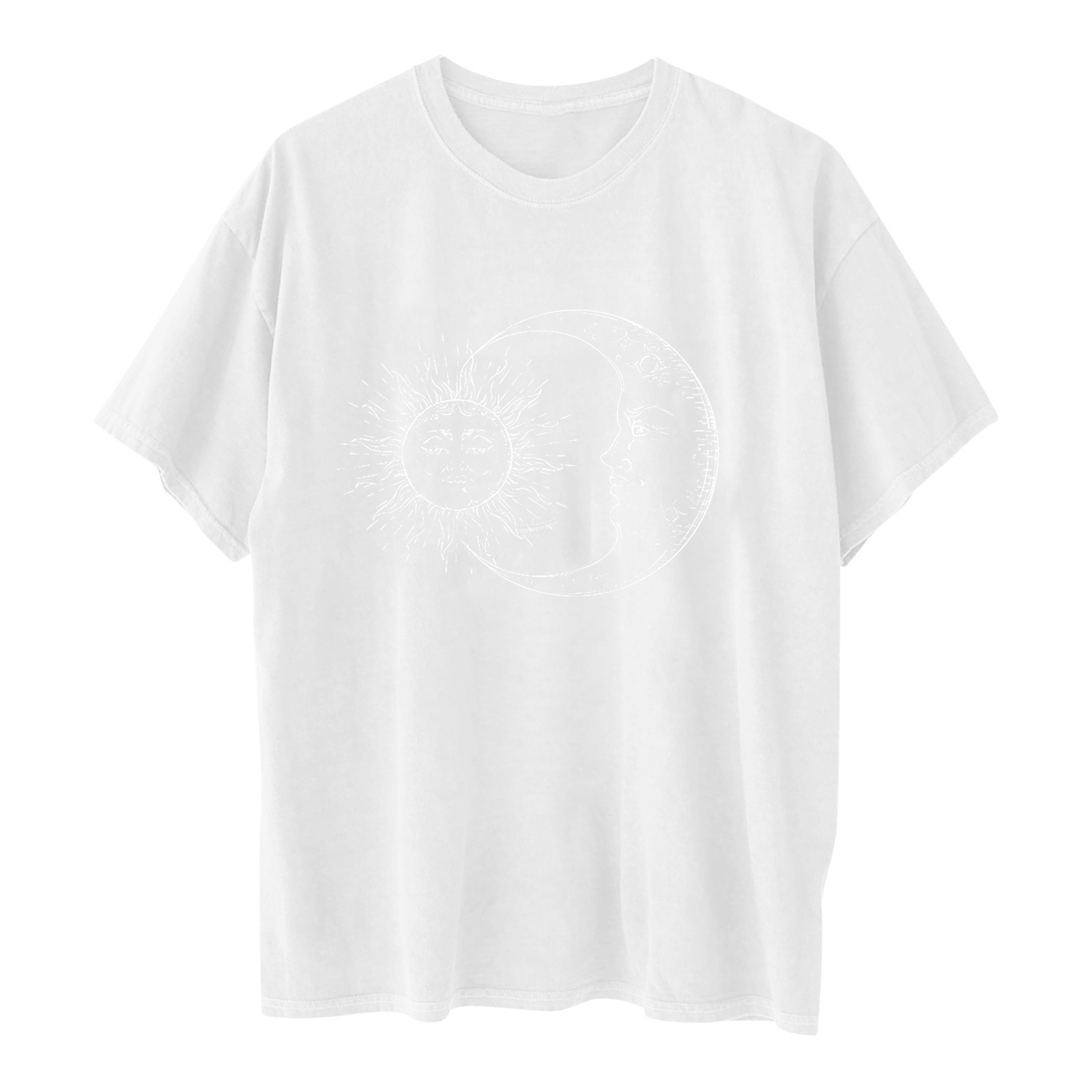 Sun and Moon Printed T-Shirt 12