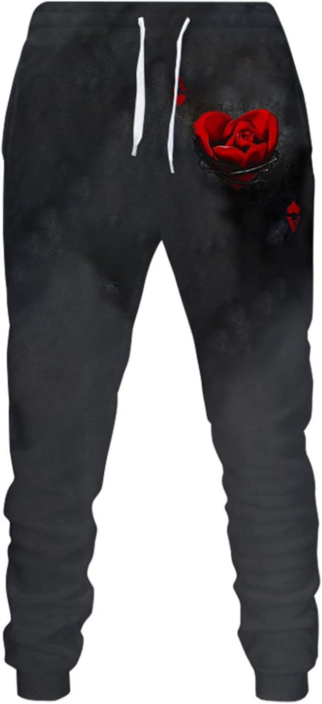 3D Printed Casual Couple Pants 9