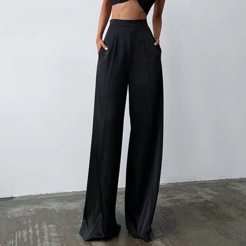 Loose Casual Trousers in European-American Style