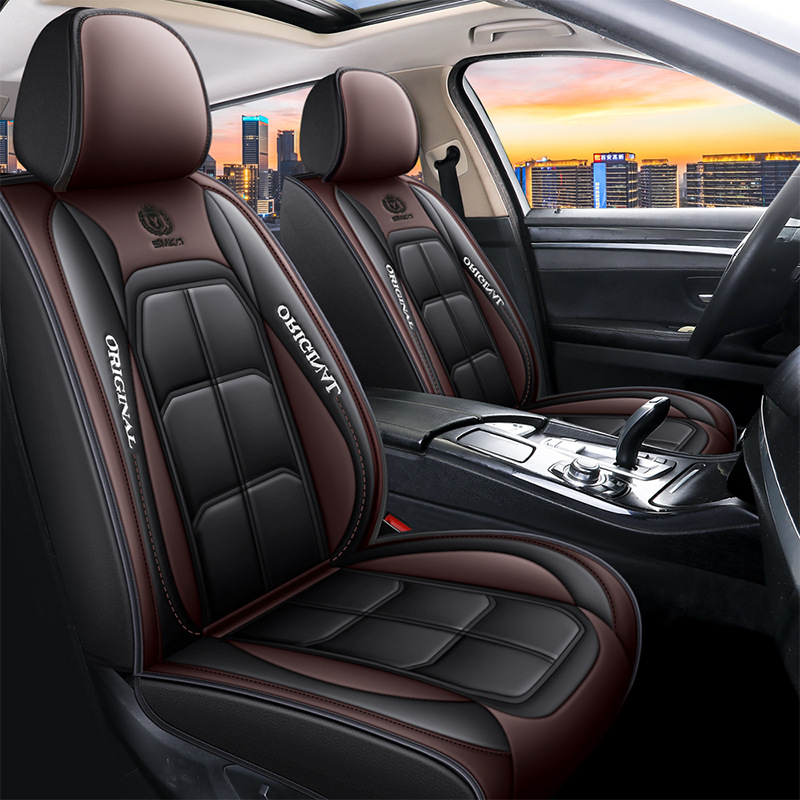 Full-leather Car Seat Cover, Single Seat 3