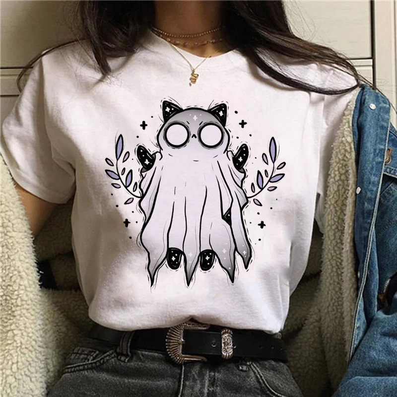 Cute Cartoon Printed Casual T-shirt 10