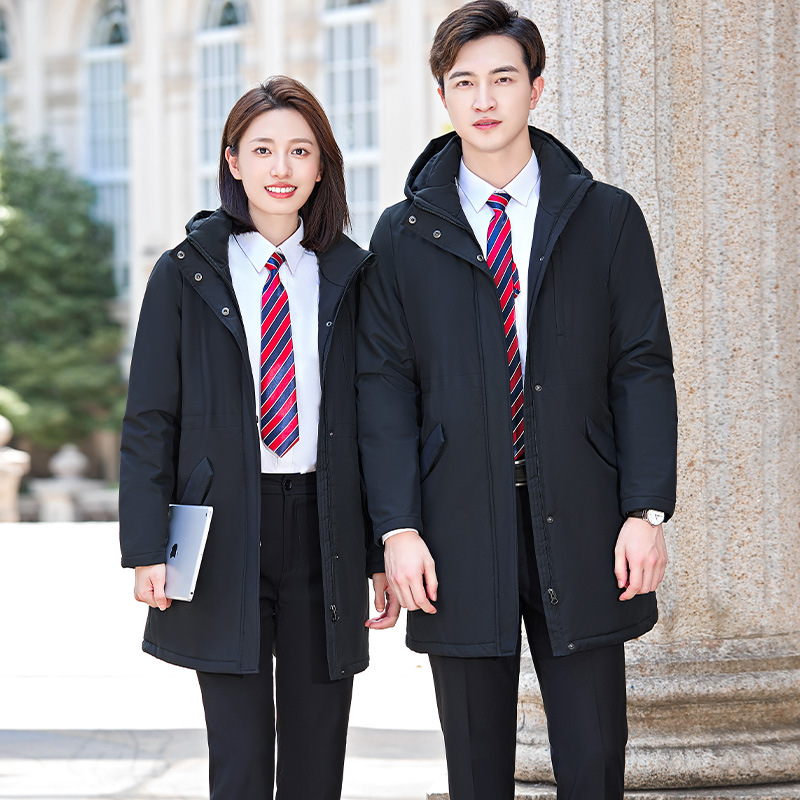 Thickened Cotton-Padded Parka for Men and Women